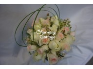 Wedding Baby Pink Roses Bouquet